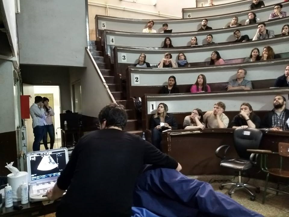 Digimed y sus profesionales presentes en la Jornada de Anatomía Ecográfica. Facultad de Medicina de la UBA