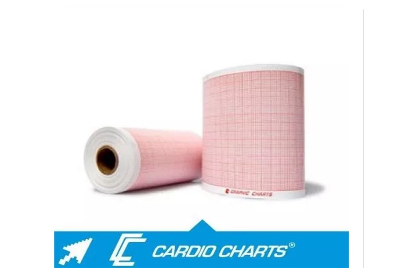 Papel Termosensible Para Ecg 80mm X 25m - Caja X 6 Rollos